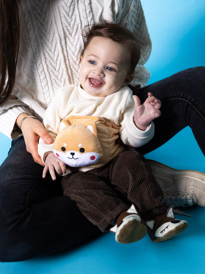 Ceinture bouilllotte bébé renard