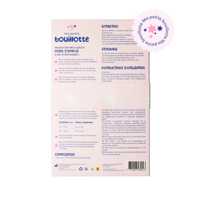 Tour de cou chauffant rose