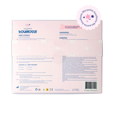 Ceinture bouillotte bébé éléphant