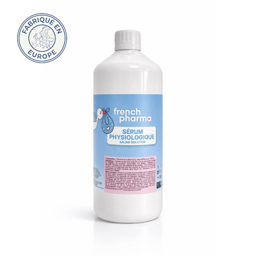Physiological Serum – 1L opaque bottle – 0.9% NaCl