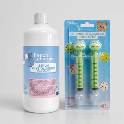 Sérum Physiologique – Bouteille 1L opaque – NaCl 0,9%