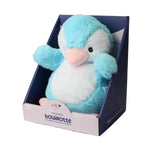 Bouillotte Peluche Pingouin Bleu