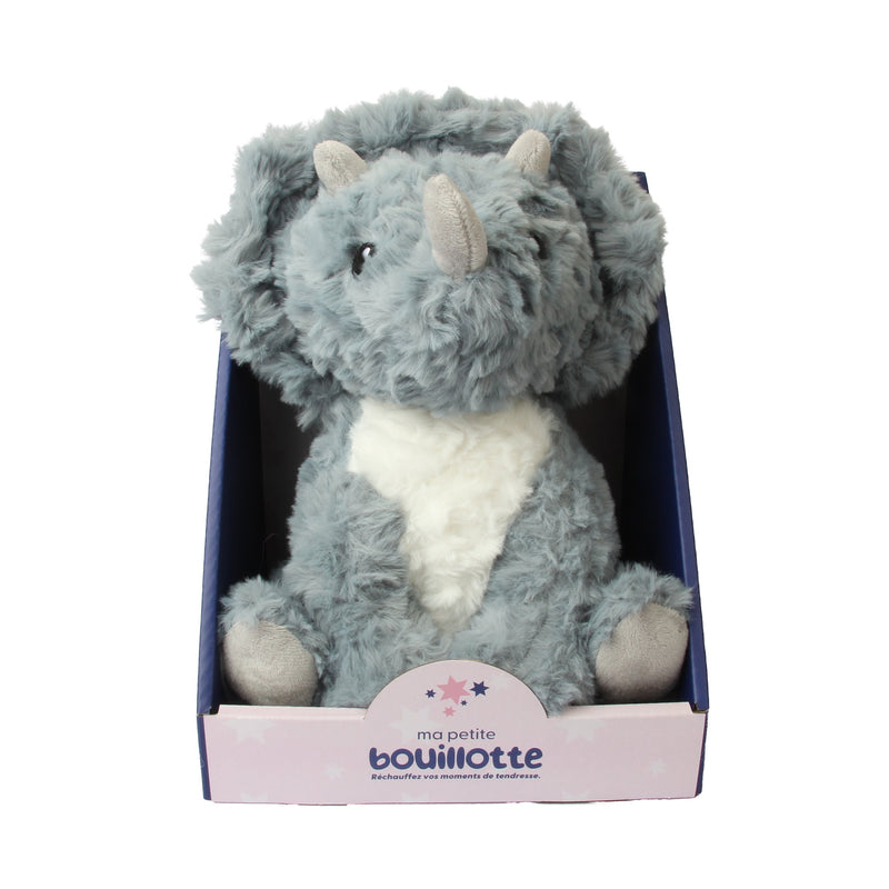 Bouillotte Peluche Tricératops