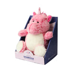 Bouillotte Peluche Licorne Rose