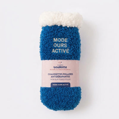 Chaussette polaire message (Mode Ours Activé)