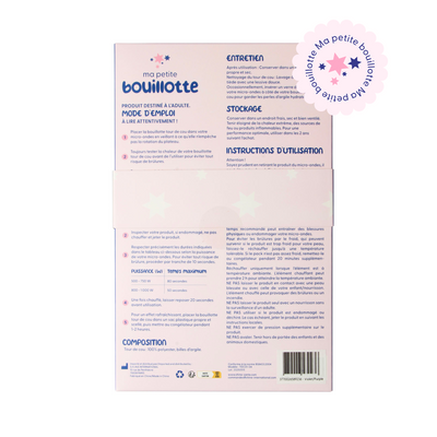 Tour de cou  chauffant violet