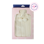 Bouillotte polaire blanche