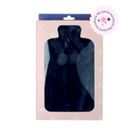 Bouillotte polaire bleue