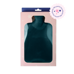 Classic blue hot water bottle