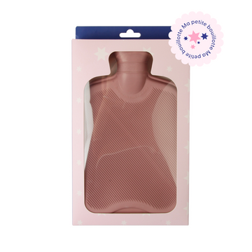 classic pink hot water bottle