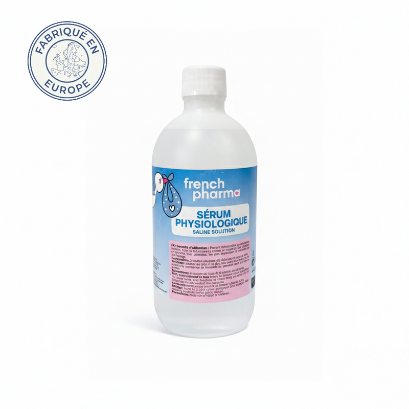 Sérum Physiologique – Bouteille 500 mL – NaCl 0,9%