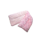 Tour de cou chauffant rose